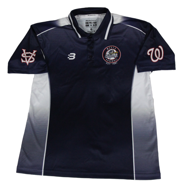Wests Baseball 60 Years Anniversary Polo Front