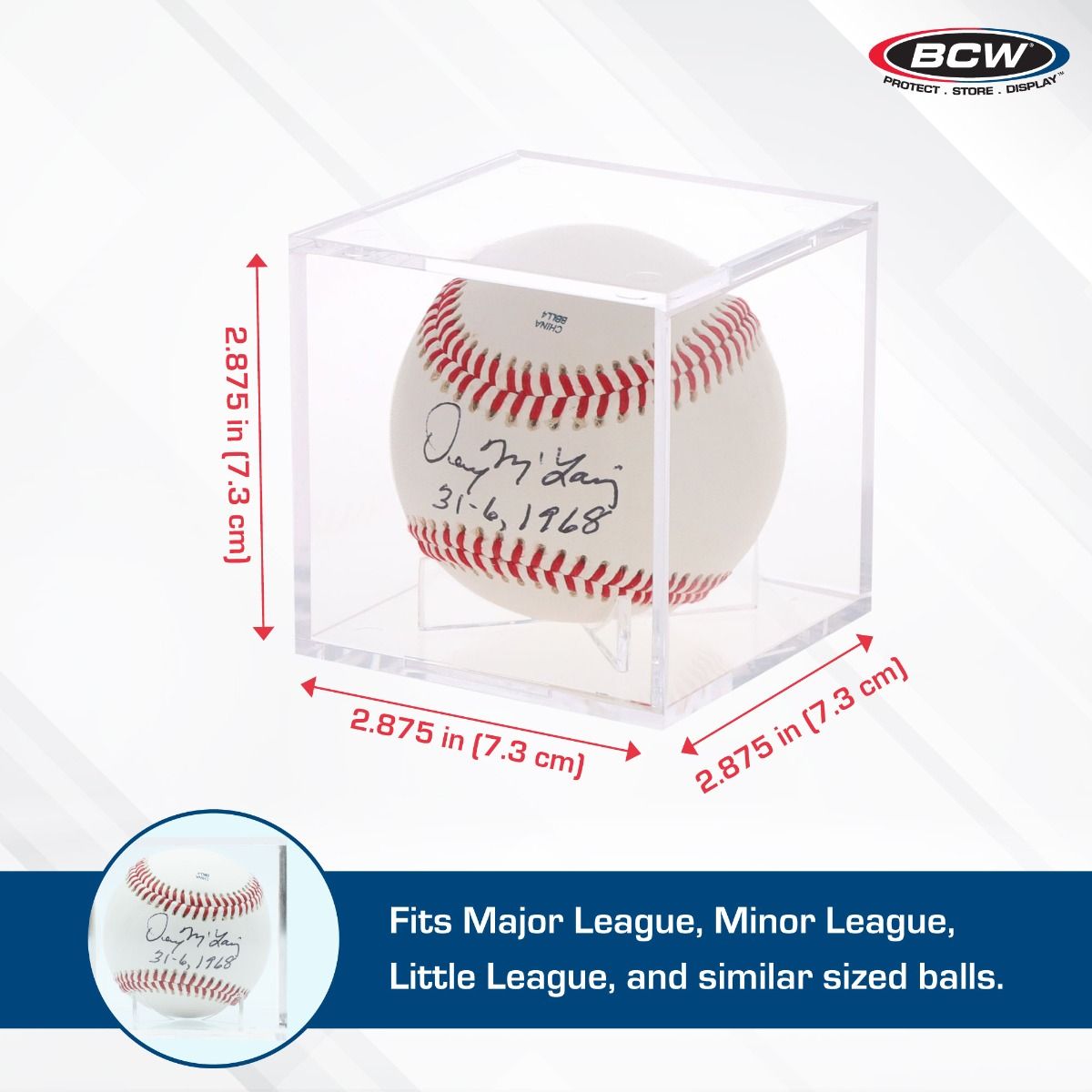 Baseball Display Ball Cube - Image 7